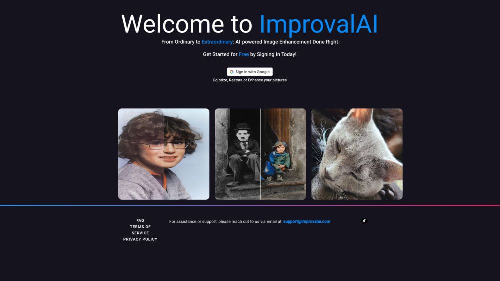 ImprovalAI: Restore, Colorize & Enhance Photos with AI Online Tool