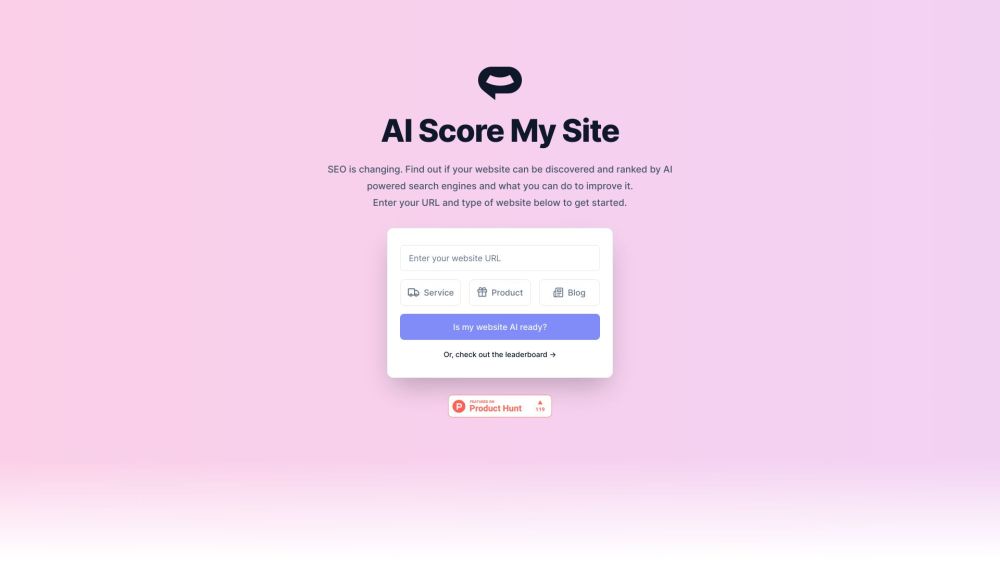 SiteSpeakAI: Optimize Website Discoverability for AI Search Engines