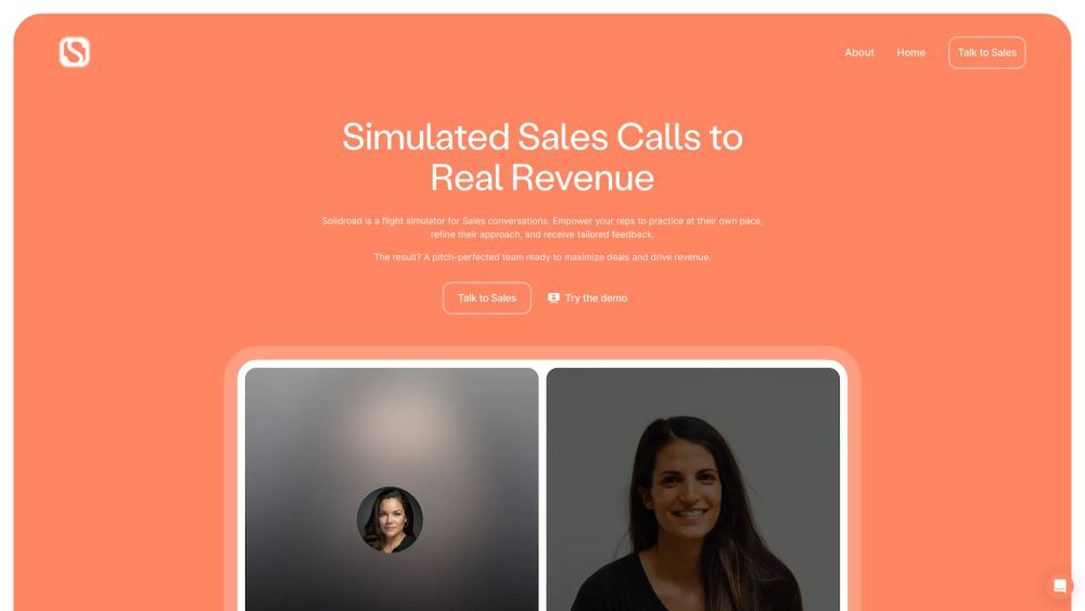 Solidroad: AI Sales Call Simulator - Practice & Tailored Feedback