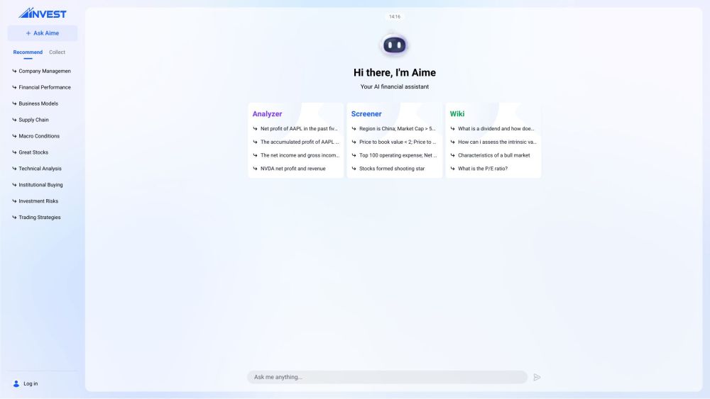 Aime: AI Stock Screener & Real-Time Analysis Tools for Investors