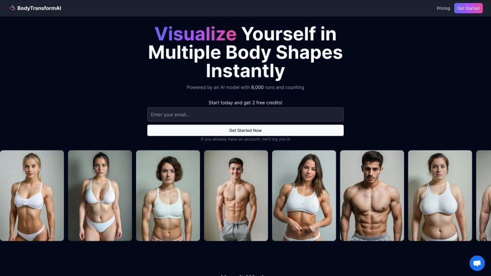 BodyTransformAI: Visualize Your Body Transformations with AI Insights