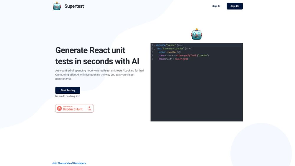 Supertest : Use cases, Pricing, Reviews, Core features, alternatives