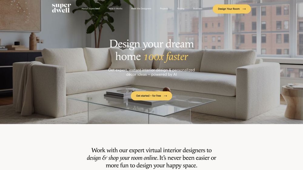 Superdwell: Free Room Designer & Personalized AI Interior Design Services