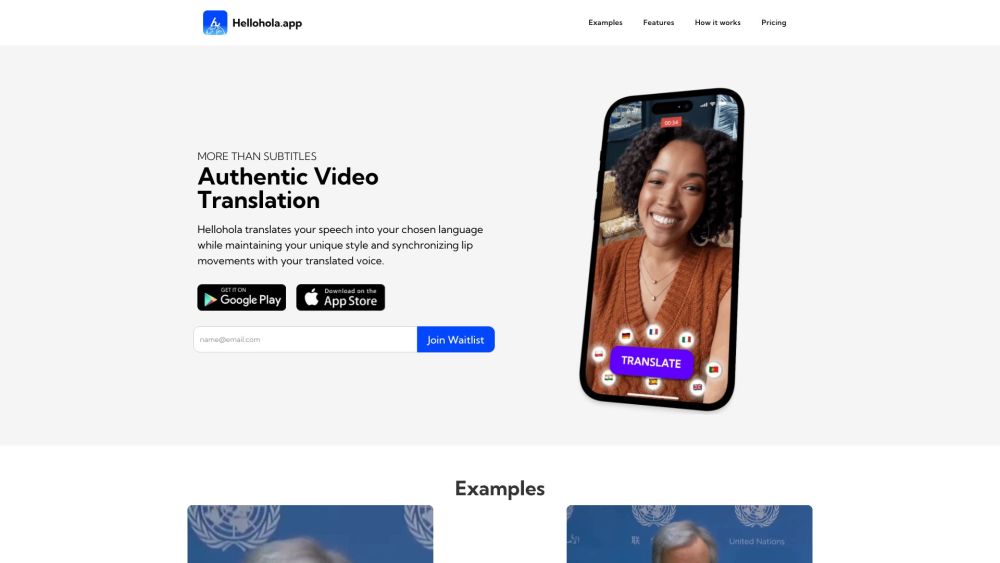 Hellohola: Dub & Lipsync App - Translate Videos with Natural Voice