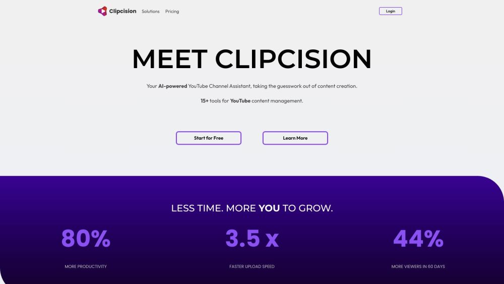 Clipcision: AI Tools for YouTube Growth, Branding, and Revenue Boost