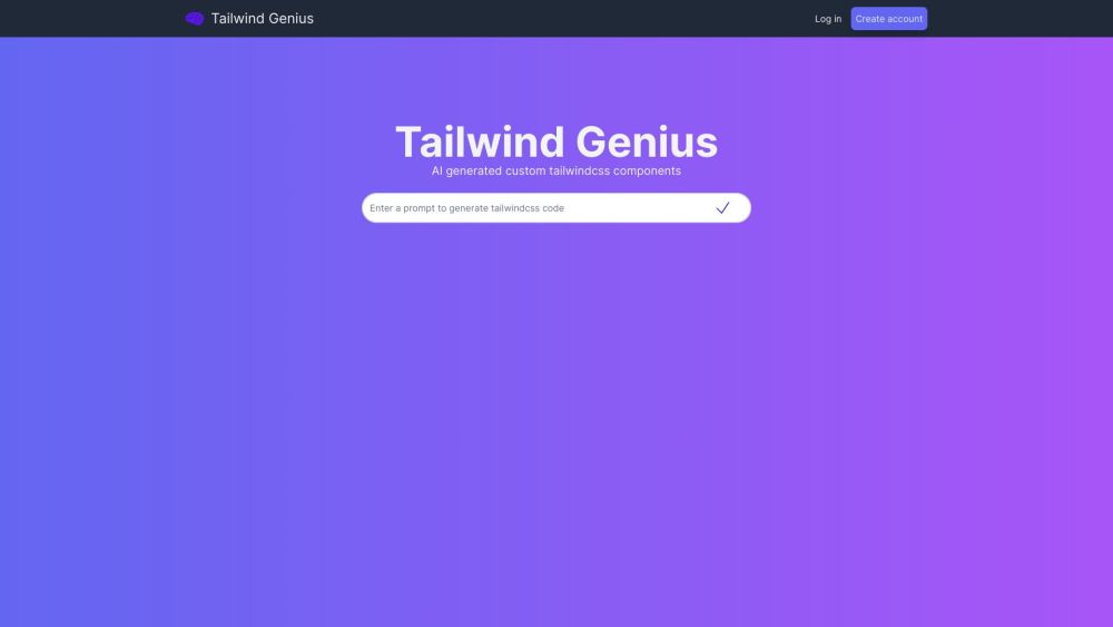 Tailwind Genius: Custom Navbars, Forms, Buttons in Seconds