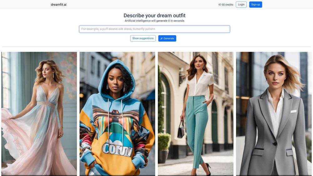 DreamFit: AI-Powered Stunning Online Clothes Photography Platform