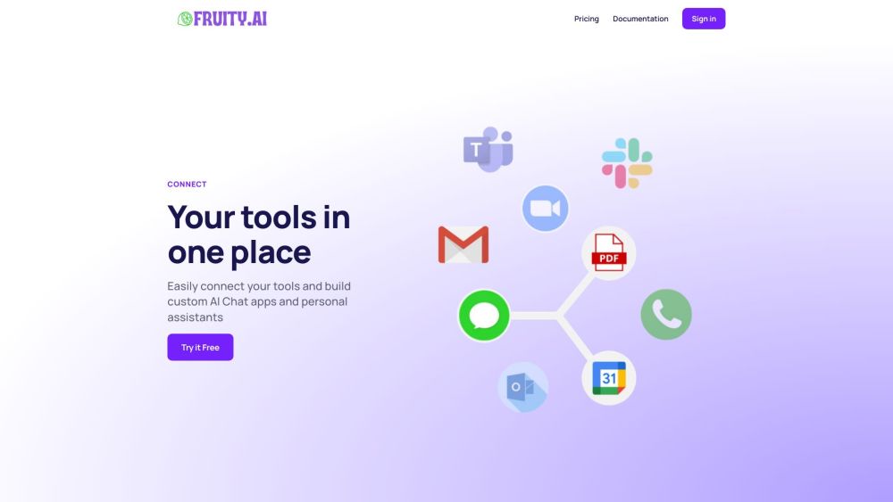 Fruity.AI: Custom Chat Apps with AI, Interactive Plugins & Files