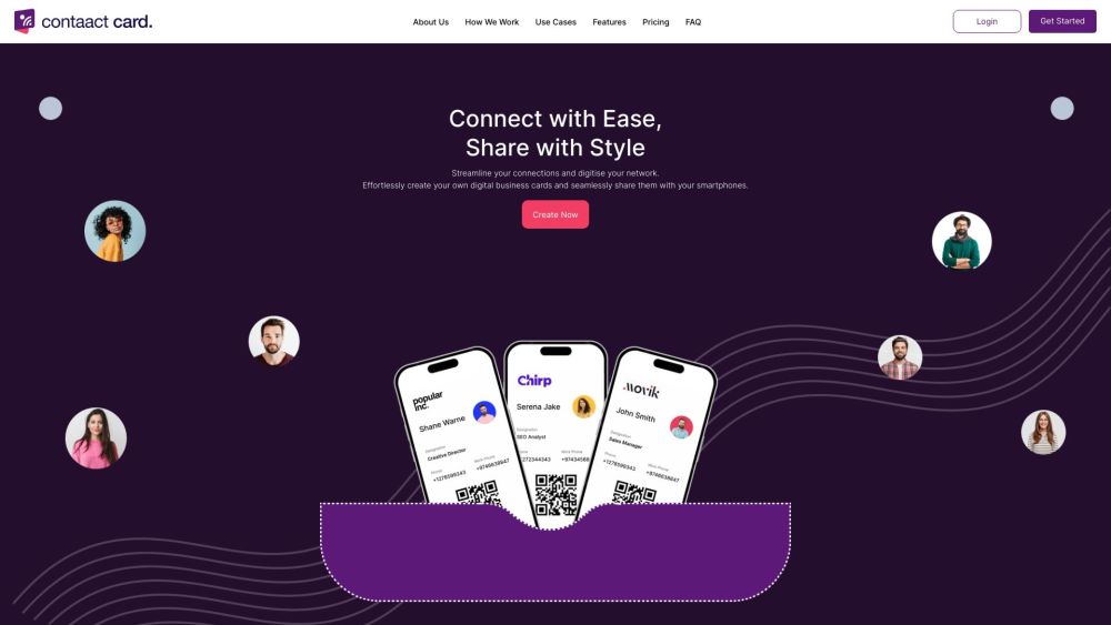 Contaact Card: AI-Powered Digital Business Cards & Sharing