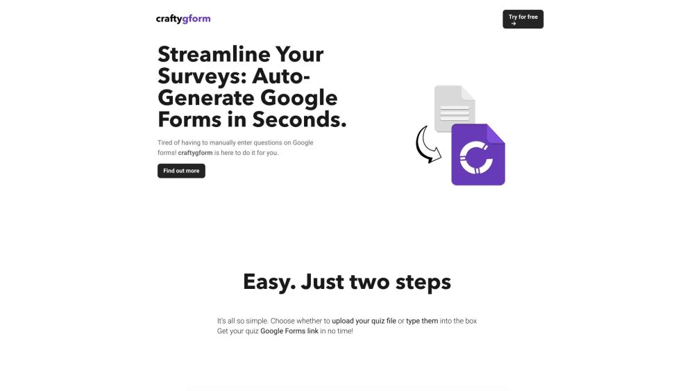 Craftygform: Automate Google Forms with Ease and Efficiency