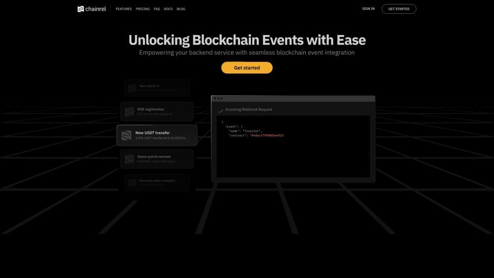 Chainrel: Seamless Blockchain Integration for Backend Services