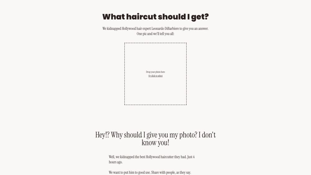 FireHaircut: Personalized Haircut & Hairstyle Advice for Men and Women