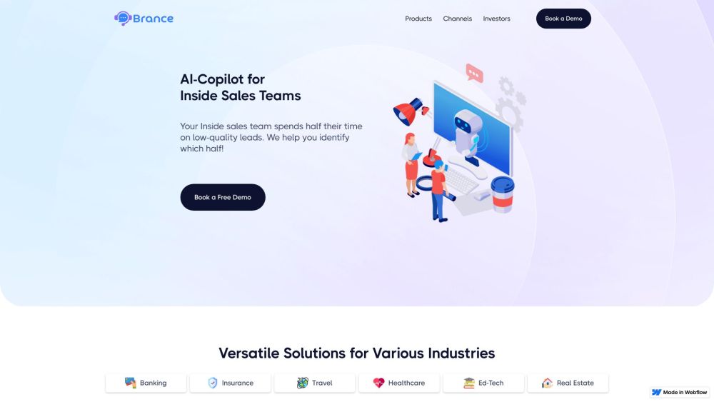 Brance AI-Copilot: Boost Sales with GPT, NLP, Biling, Chatengage