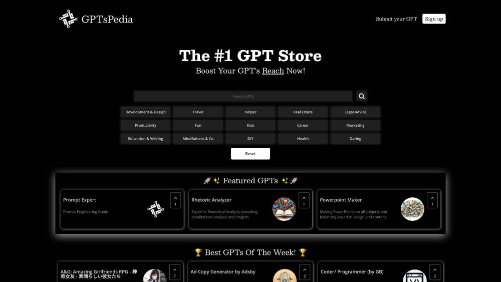 GPTsPedia: Use cases, Pricing, Reviews, Core Features, Alternatives