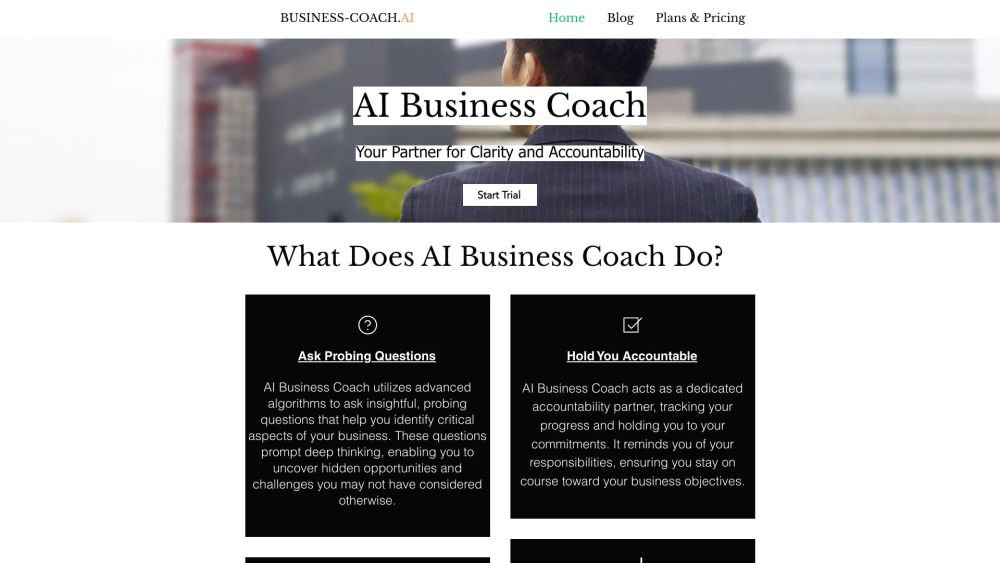 AI Business Coach: Clarity & Accountability for Your Success