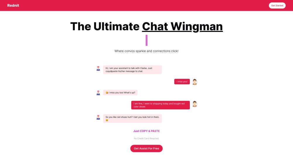 Rednit: Ultimate Wingman for Engaging and Flirtatious Conversations