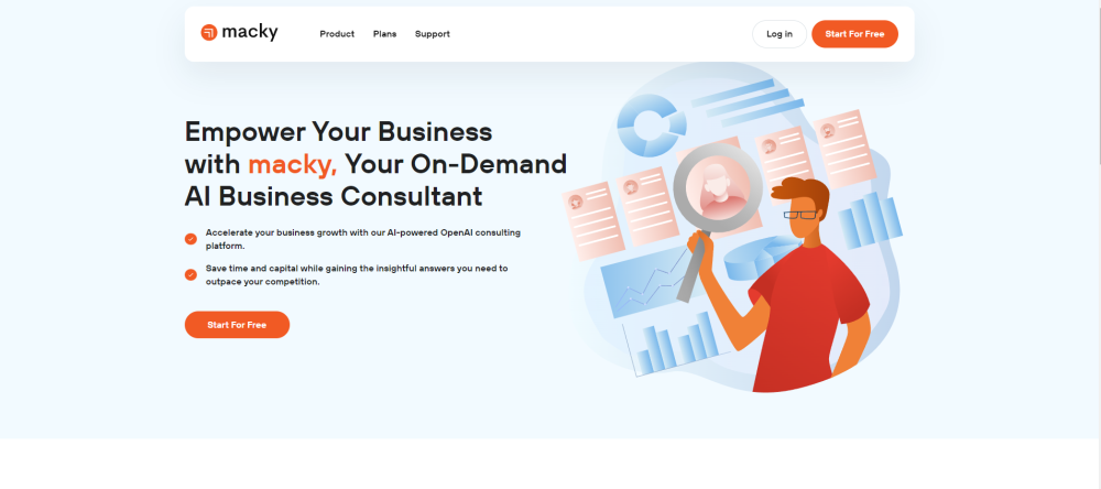 Macky: AI-Powered Consulting for Streamlined, Actionable Insights