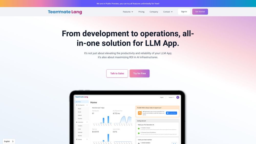 Teammate Lang : Use cases, Pricing, Reviews, Core features, alternatives