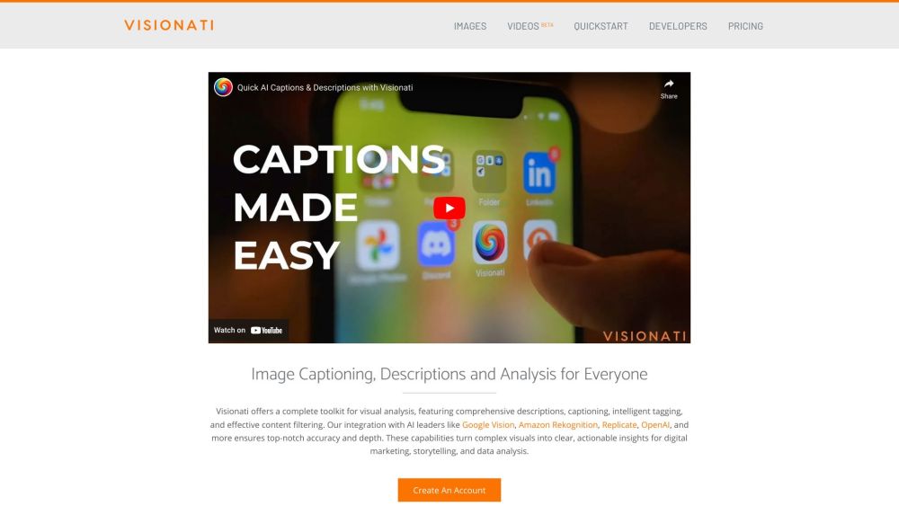 Visionati: Leading AI for Visual Analysis, Tagging & Digital Insights