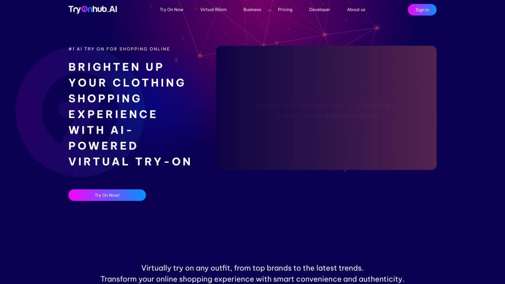 TryOnHub.AI: Virtual Try-On Solution Enhancing Shopping with Generative AI