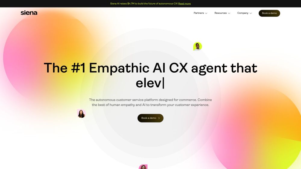 Siena AI: Empathic CX Agent, 24/7 Support, #1 in Customer Care