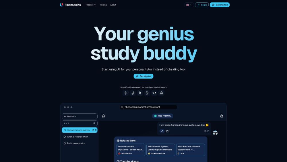 FibonacciKu: Personalized AI Assistant for Teachers and Students