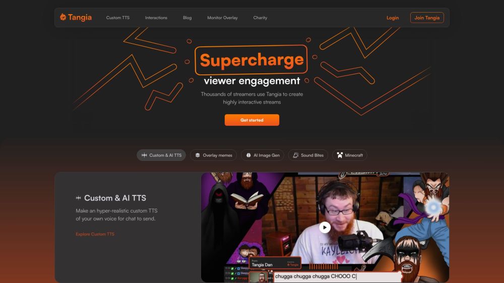 Tangia: Supercharge Chat Engagement on Your Stream with Tangia