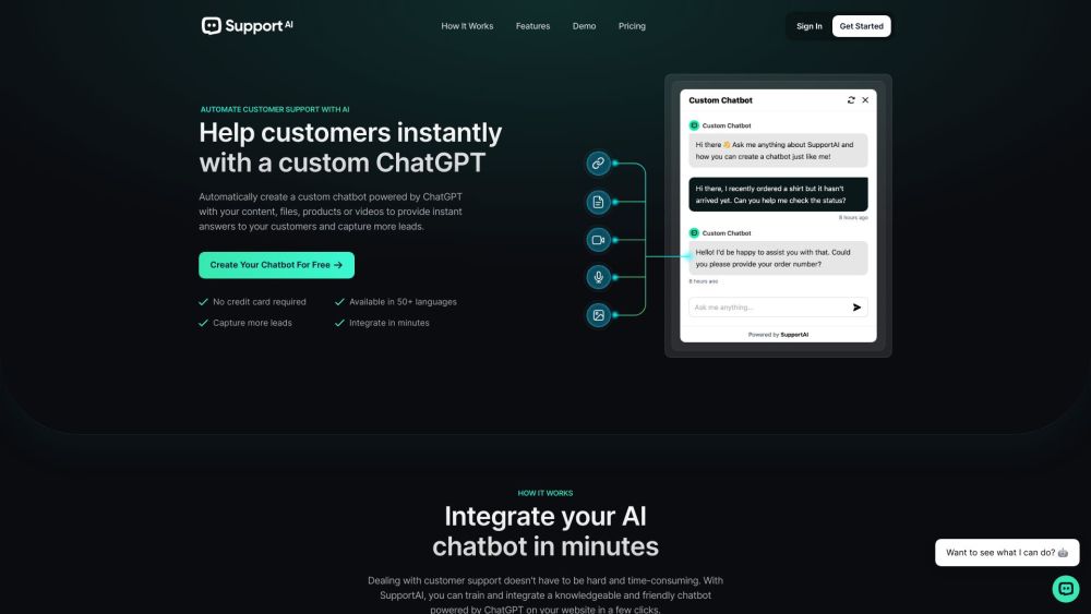 SupportAI : Automate Customer Assistance with Advanced AI Solutions