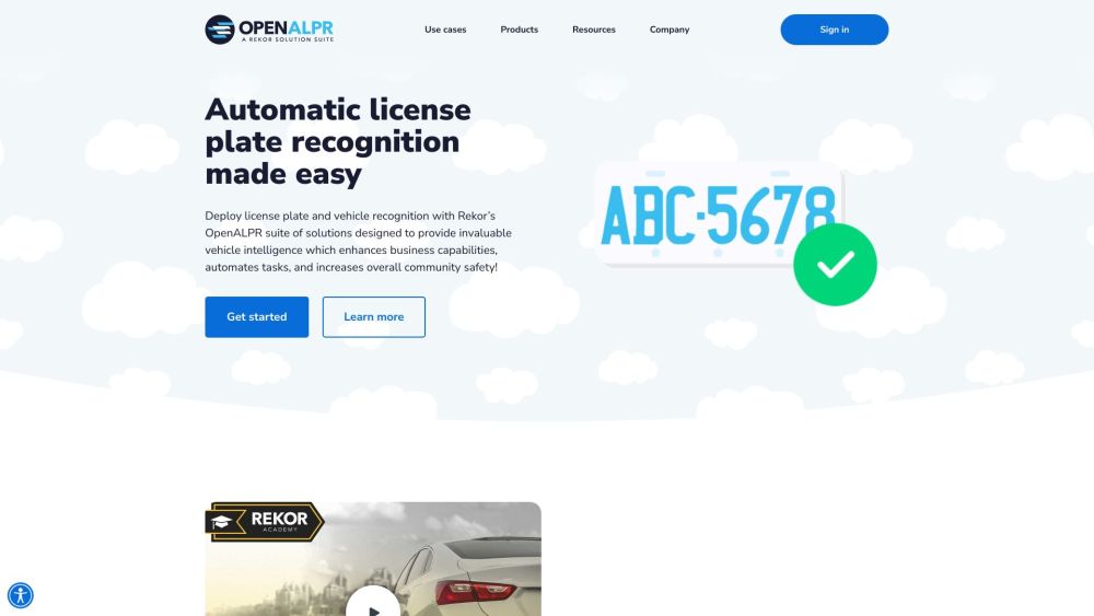 OpenALPR: Rekor's License Plate & Vehicle Recognition Technology