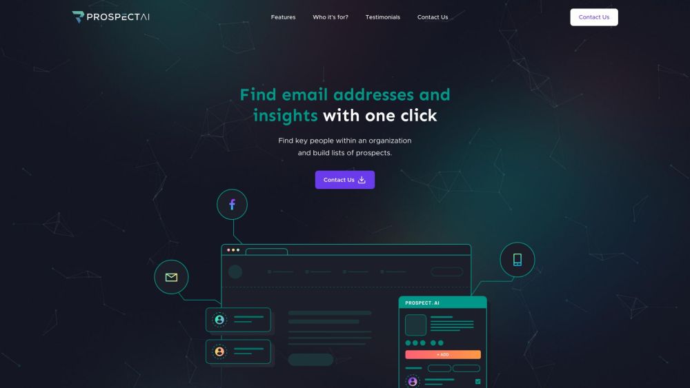 Prospect AI: Email Finder, Insights, Key People & Prospect Lists