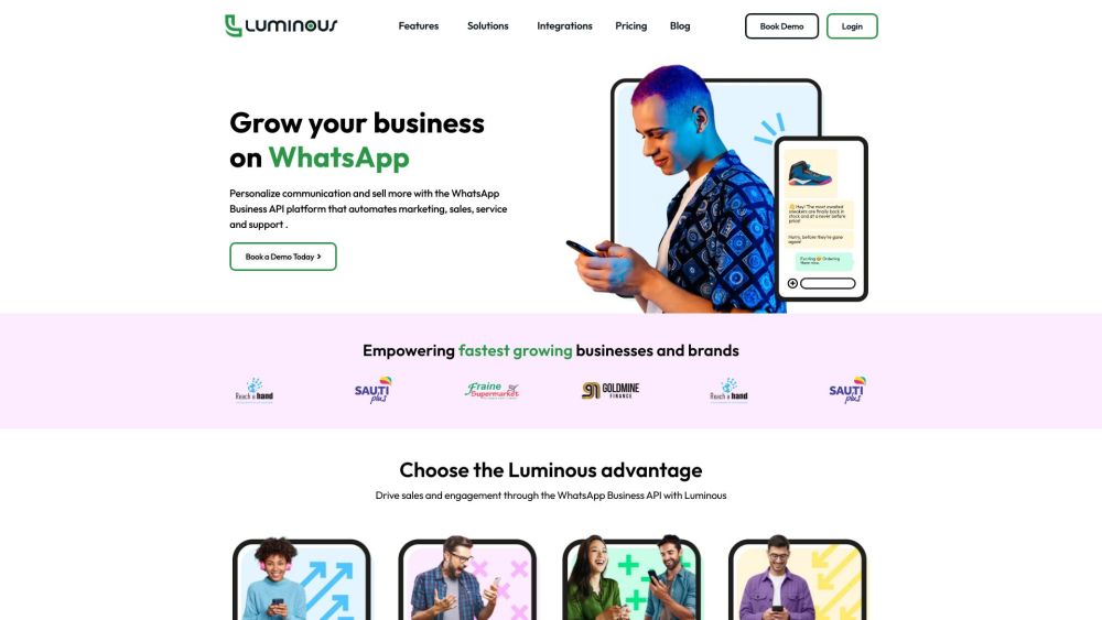 Luminous CRM: Boost Sales & Engagement via WhatsApp Business API