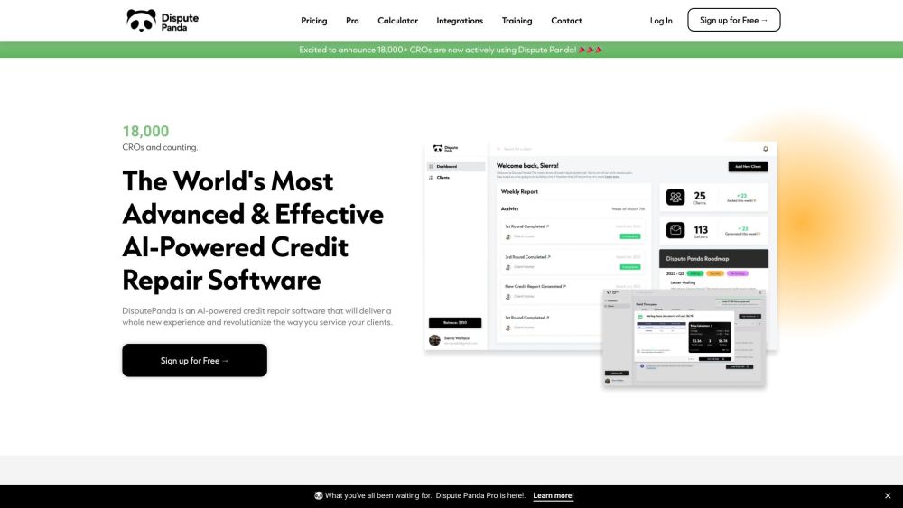 Dispute Panda: AI-Powered Credit Repair Software for Client Revolution