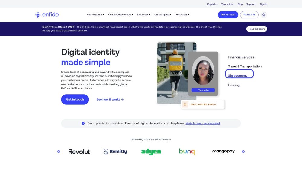 Onfido: AI-Powered Identity Trust for Secure Onboarding & Beyond