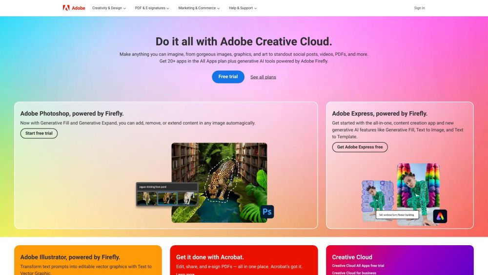 Adobe: Leading Creative, Marketing & Document Management Solutions