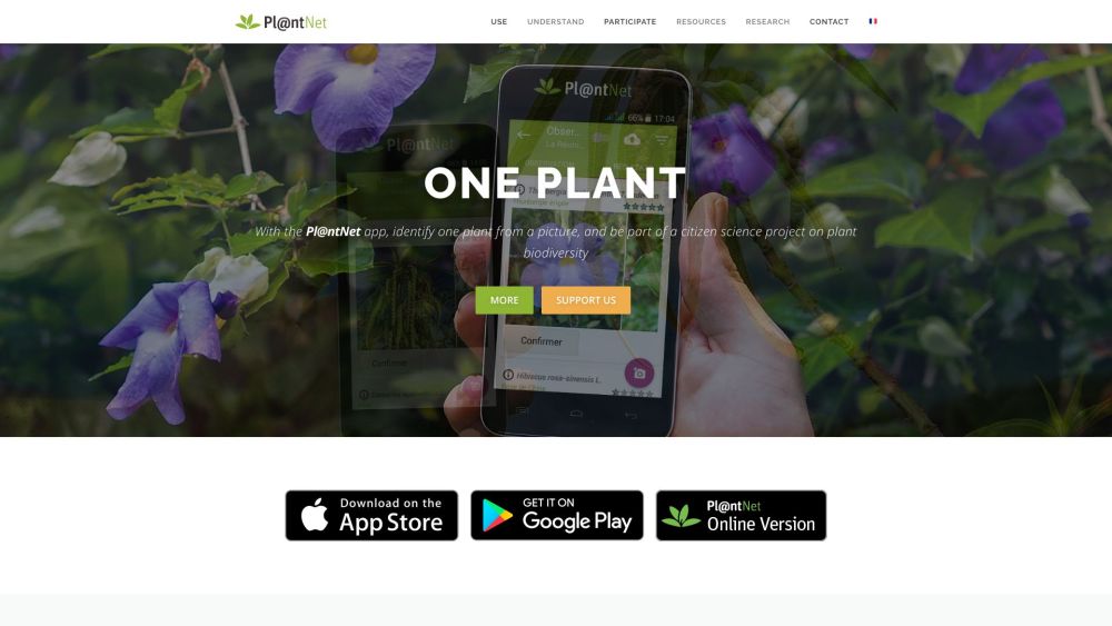 Pl@ntNet: Easy Plant Identification App with Citizen Science Project