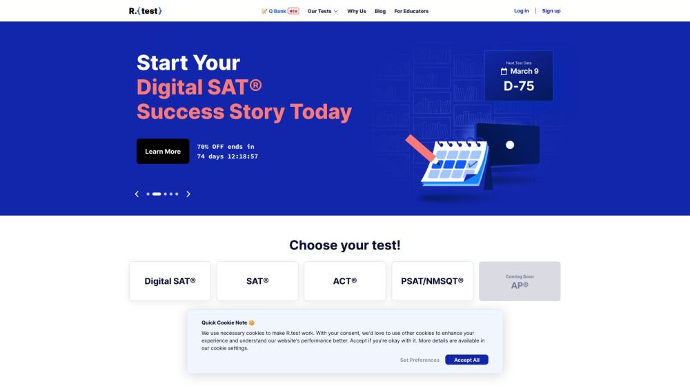 R.test: AI Diagnostic Platform for Adaptive, Accessible Test Readiness