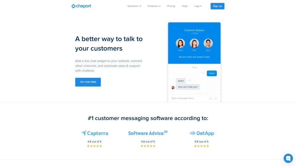 Chaport: All-in-One Multi-Channel Messaging, Live Chat, Chatbots & More