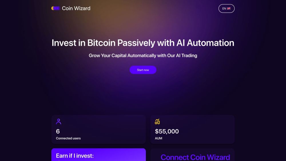 Coin Wizard: AI Tool for Secure Crypto API and Passive Income