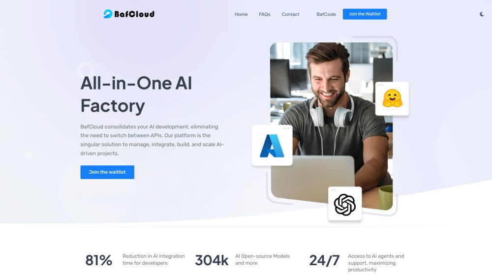 BafCloud: Simplify AI Dev with All-in-One Platform & Model Deployment