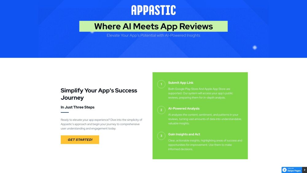 Appastic: AI for App Review Analysis & Key Sentiment Trends