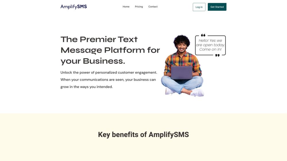 AmplifySMS : Use cases, Pricing, Reviews, Core features, alternatives