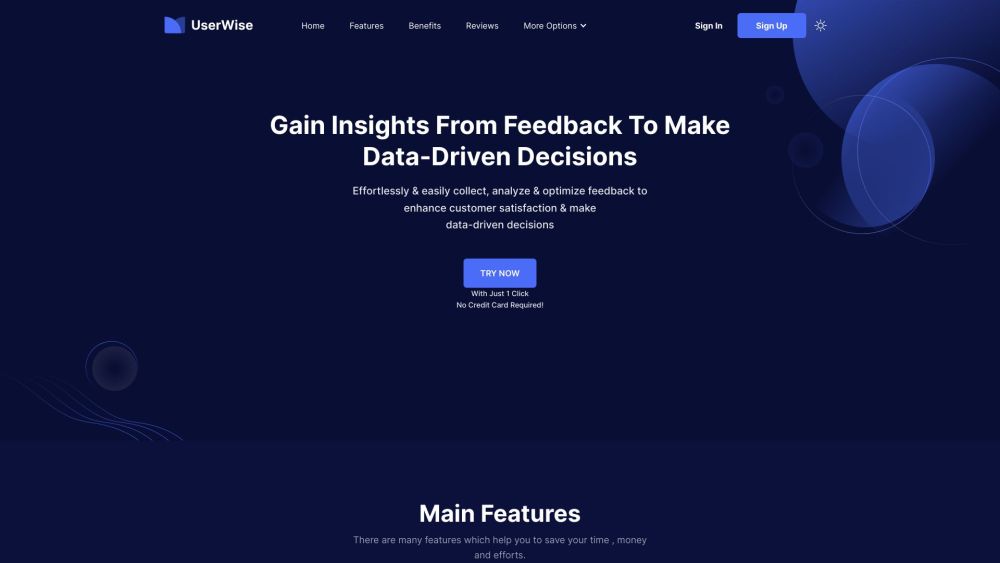 Userwise: AI for Feedback Analysis, Sentiment & Trend Tracking