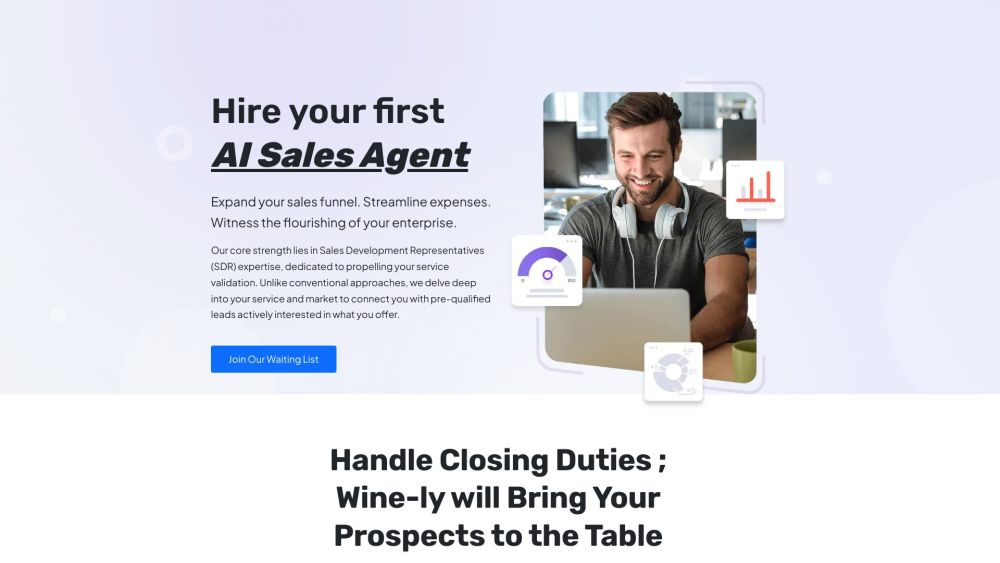 Wine-ly: AI Agent Streamlining Sales & Boosting Pre-Qualified Leads