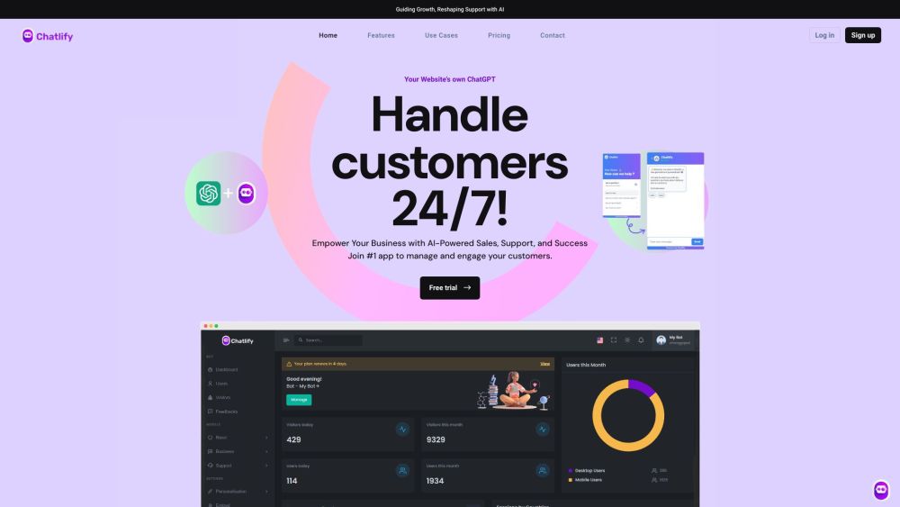 Chatlify: AI-Powered Chatbot for Enhanced Customer Engagement