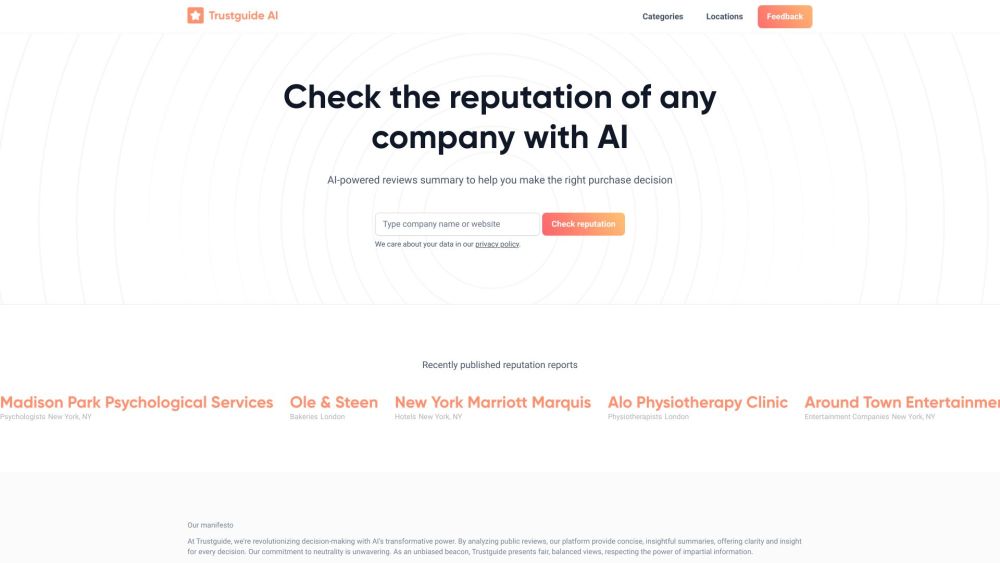 Trustguide: AI Navigator for Transparent, Impartial Review Insights