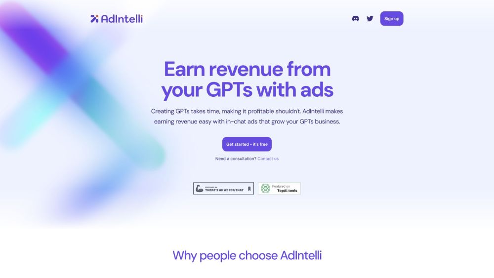 AdIntelli: Earn Revenue from GPTs with In-Chat Ads Platform