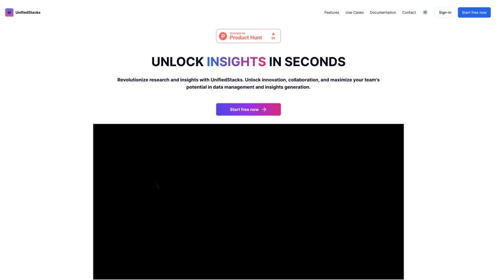 UnifiedStacks : Unleashing Business Insights Rapidly in Seconds