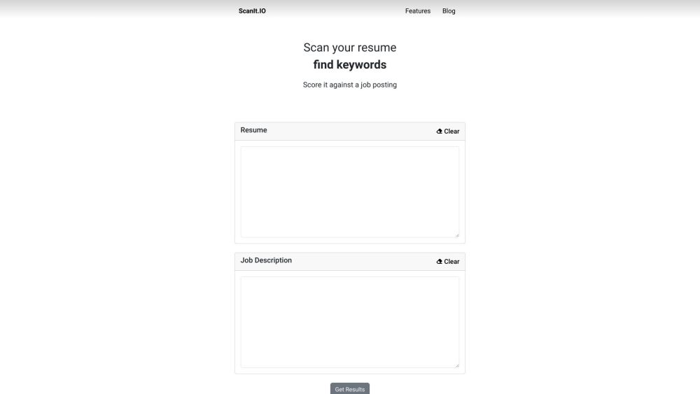 ScanIt.IO: Free App for Job Seekers - Resume and Keyword Analysis
