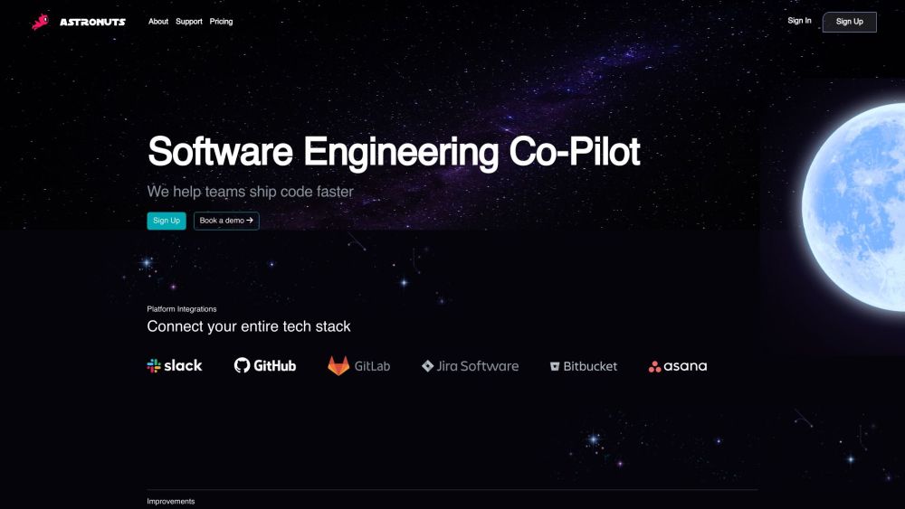 Astronuts: Co-Pilot with Engineering Metrics for Faster Code Shipping