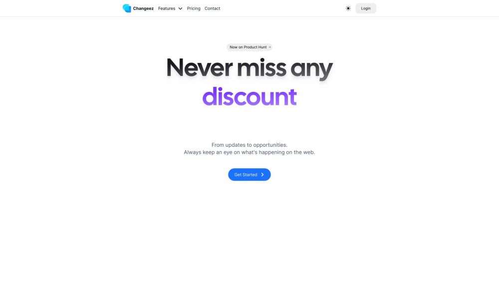 Changeez: AI Website Update Detector for Restocks, Discounts & More